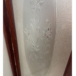 Mahogany solid wood room divider