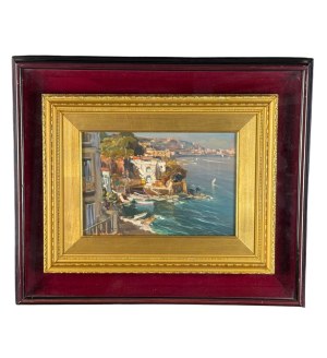Vincenzo Aprile, Naples from Posillipo - Vincenzo Aprile