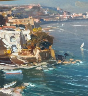 Vincenzo Aprile, Naples from Posillipo - Vincenzo Aprile