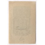 Ekslibris von T. Cieślewskis Sohn für I. Leszner aus dem Jahr 1943