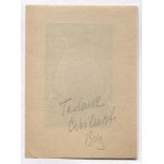 Ekslibris T. Cieślewskiego syna dla W. Piętowskiego z 1942