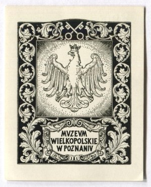 An ex-libris by R. Mękicki for the Museum of Wielkopolska in Poznań.