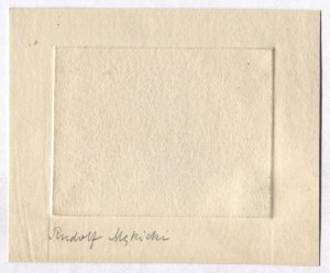 Ex-libris of R. Mękicki for Z. Solska. 1937.