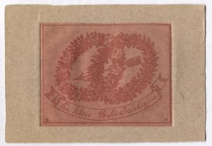 Ex-libris of R. Mękicki for Z. Solska. 1937.