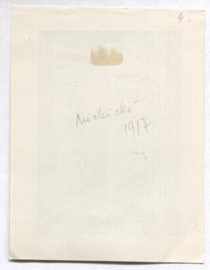 Ex-libris of R. Mękicki for T. Solski, 1917.