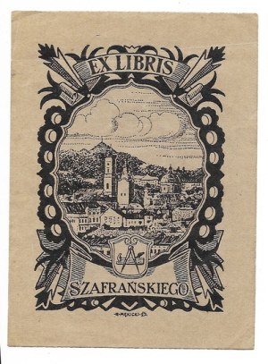 An ex-libris by R. Meczicki for L. Szafranski, dated 1927.