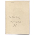 Ekslibris K. Wiszniewskiego dla Z. Przyjemskiego. 1953.