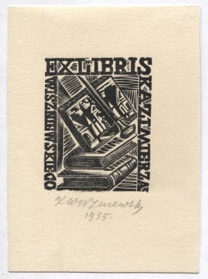K. Vishnevsky's own exlibris. 1935.