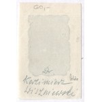 Ekslibris K. Wiszniewskiego dla A. Zboromirskiej. 1943.