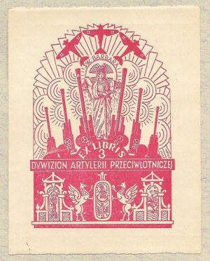 EX LIBRIS 3rd Squadron [!] Anti-aircraft artillery.