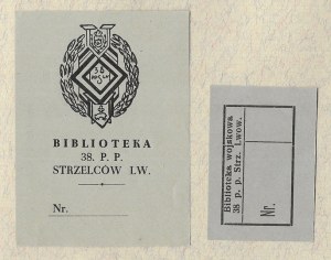LIBRARY of the 38th P.P. of Lv. Riflemen.