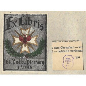 EX LIBRIS 64. Pułku Piechoty.