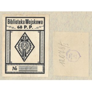 BIBLIOTEKA Wojskowa 68 P.P.