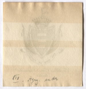 [BRANICKI Aleksander]. Ex libris Com. Branicki, Sucha.