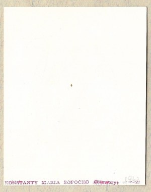 Ex-libris of K. M. Sopoćko for S. Chęciński. 1943.