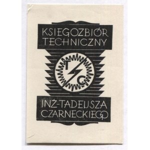 Ekslibris B. Marschalla dla T. Czarneckiego.