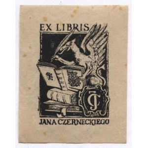 Ekslibris W. Chomicza dla J. Czerneckiego, po 1944.