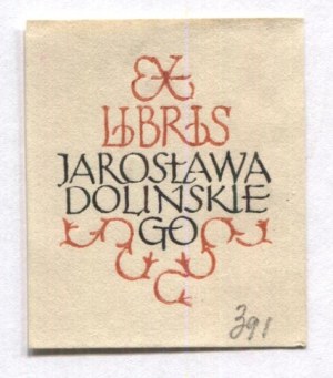 An exlibris by F. Seifert for J. Dolinski.