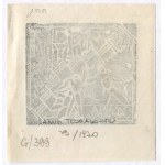 Ekslibris J. Tłomakowskiego dla M. Grońskiej. 1970.
