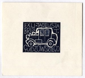Ex-libris of Z. Dolatowski for T. Gudzowski. 1972.