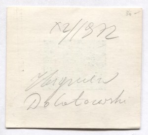 Ex-libris of Z. Dolatowski for T. Gudzowski. 1972.