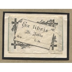 [JAKL Aleksander]. Ex libris Al. Jakla.