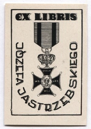 Ekslibris by M. Blaszynski for J. Jastrzebski, 1970.
