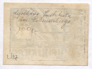 [LIPIÑSKI Waclaw]. From the library of Waclaw Lipinski.