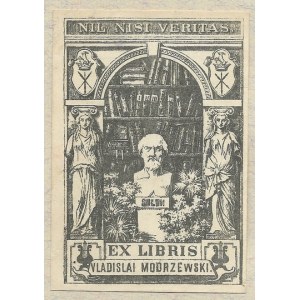 [MODRZEWSKI Władysław]. Ex libris Vladislai Modrzewski.
