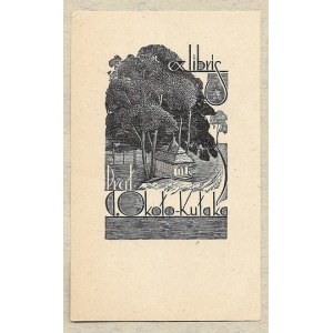 Ekslibris W. Chasewicza dla ks. A. Około-Kułaka. 1938.