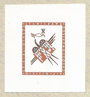 S. Ostoi-Chrostowski's own exlibris. 1929.