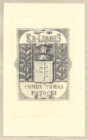 Ekslibris of I. Lopacinski for T. K. Potocki. 1914.