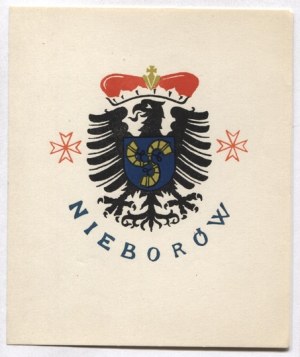 Ex-libris by T. Przypkowski for J. F. Radziwill, dated 1941.