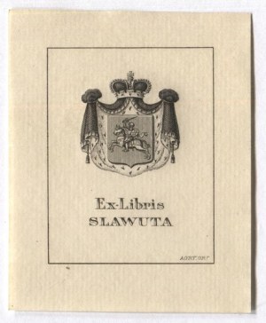 [SANGUSZKOS]. Ex-Libris Slavuta.