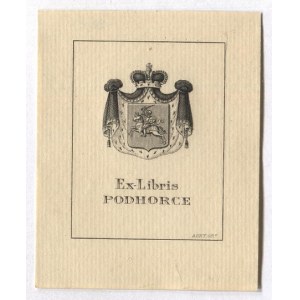 [SANGUSZKOWIE]. Ex-Libris Podhorce.