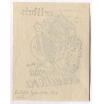 Ekslibris W. Gawęckiego dla B. Schnittera z 1937