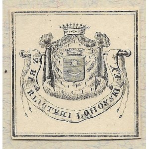 [TYSZKIEWICZ Konstanty Benedykt]. Z biblioteki łohoyskiey.