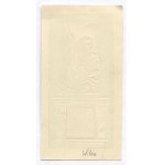 Ekslibris E. Kuczyńskiego dla Bibliot. Seminariów Teologicznych USB w Wilnie. 1939.