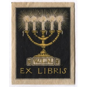 Ekslibris E. Okunia dla Wielkiej Loży Narodowej. Ok. 1937.