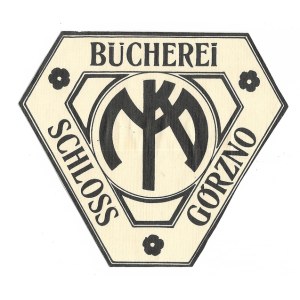 [GÓRZNO]. Bücherei Schloss Górzno. K. M.