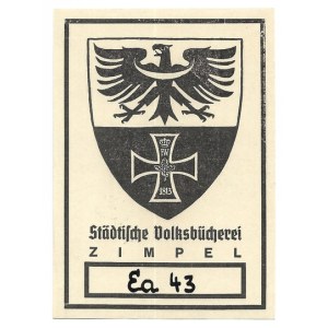 [SĘPOLNO]. Städtische Volksbücherei Zimpel.