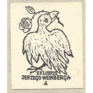 Ekslibris Z. Dolatowskiego dla J. Weinberga z 1968