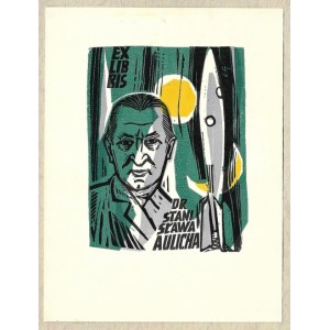GRABOWSKI Edward (1904-1966) - Ex libris dr Stanisława Aulicha.