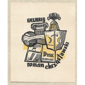 GRABOWSKI Edward (1904-1966) - Ex libris Roman Chrząstowski.