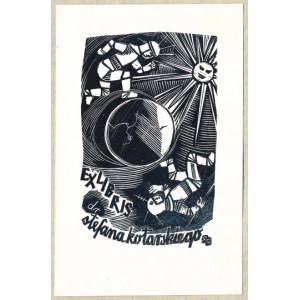 GRABOWSKI Edward (1904-1966) - Exlibris dr Stefana Kotarskiego.