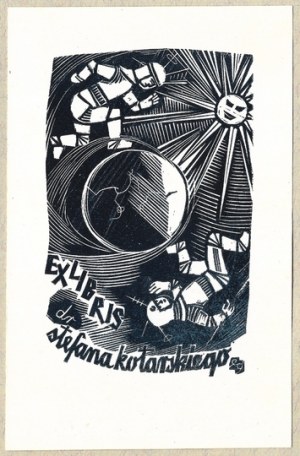 GRABOWSKI Edward (1904-1966) - Exlibris of Dr. Stefan Kotarski.