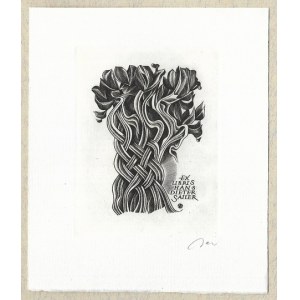 JAKUBOWSKI Wojciech (1929-2024) - Ex libris Dieter Sailer.