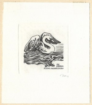 JAKUBOWSKI Wojciech (1929-2024) - Ex libris Toivo Asikainen.