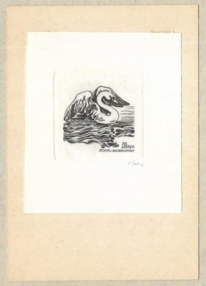 JAKUBOWSKI Wojciech (1929-2024) - Ex libris Toivo Asikainen.
