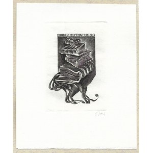 JAKUBOWSKI Wojciech (1929-2024) - Exlibris P[eter] J. J. Peijnenburg.
